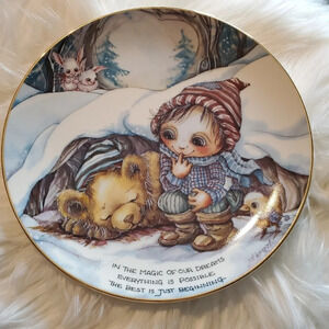 Rare‎ Jody Bergsma Collectors Plate